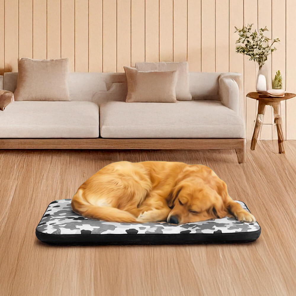 Tappetino per cani moderno in pelle sintetica impermeabile, resistente agli odori e ai peli.