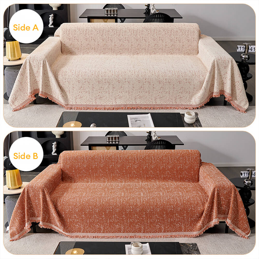 Copertura per divano anti-graffio per gatti in chenille moderno minimalista a copertura totale
