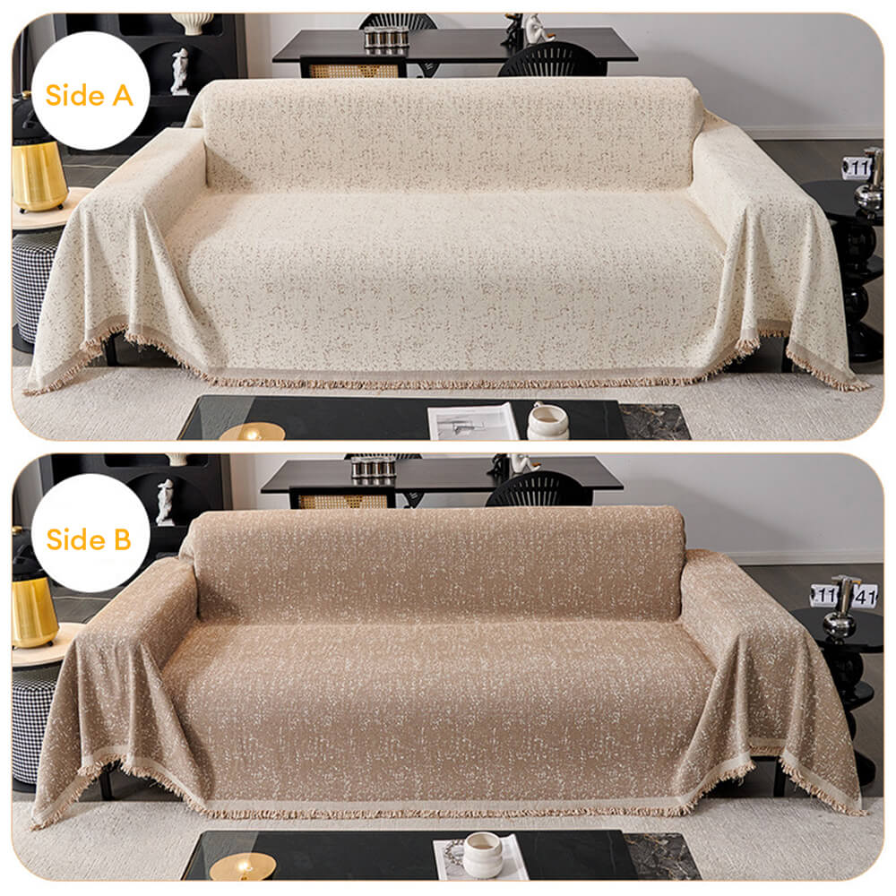 Copertura per divano anti-graffio per gatti in chenille moderno minimalista a copertura totale