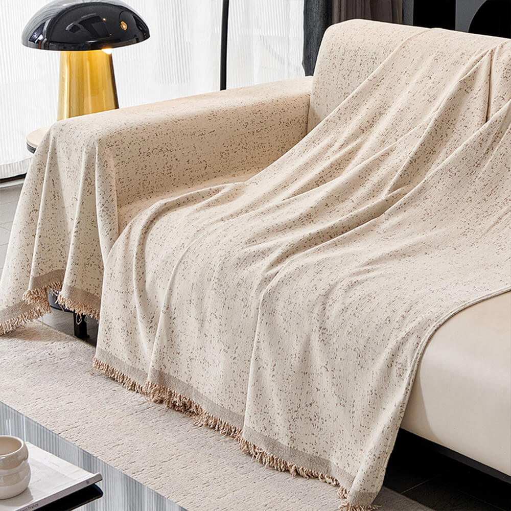 Copertura per divano anti-graffio per gatti in chenille moderno minimalista a copertura totale