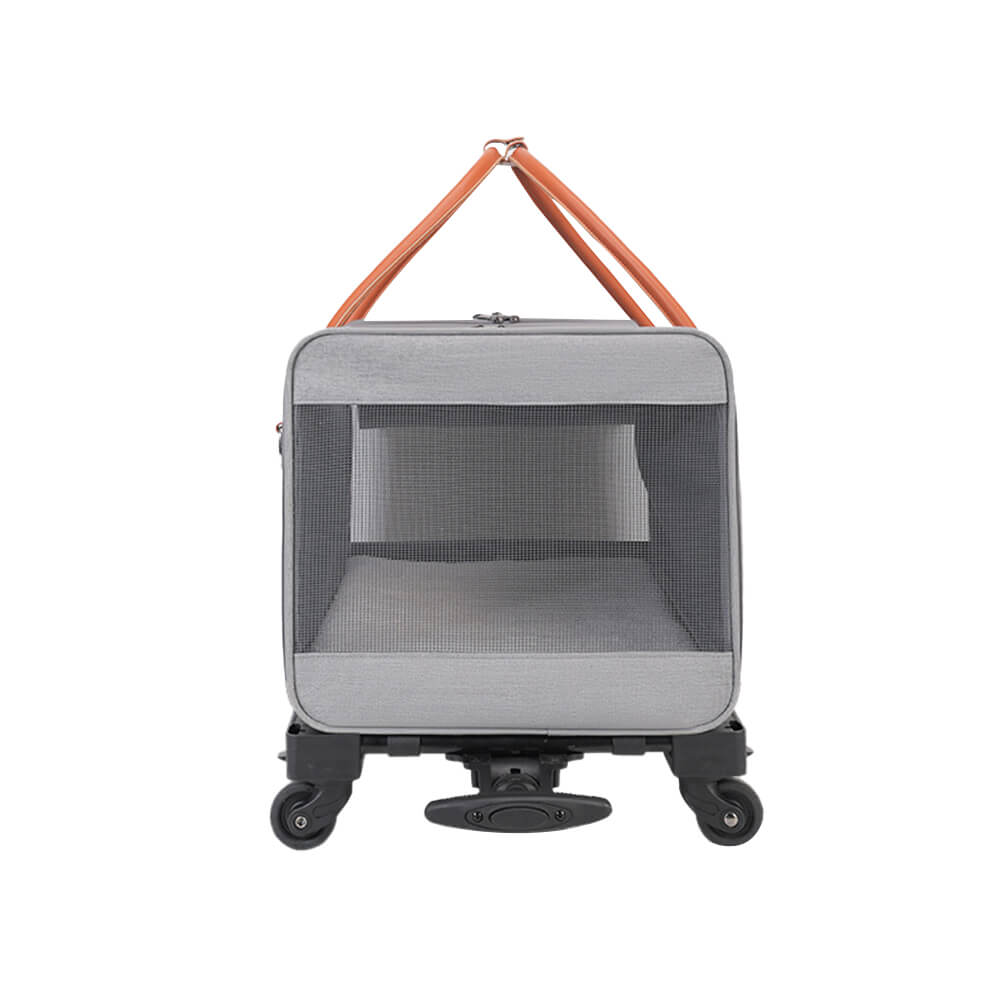 Trolley Multifunzionale 2 in 1 Staccabile Con Ruote Borsa Portatile Per Animali Domestici