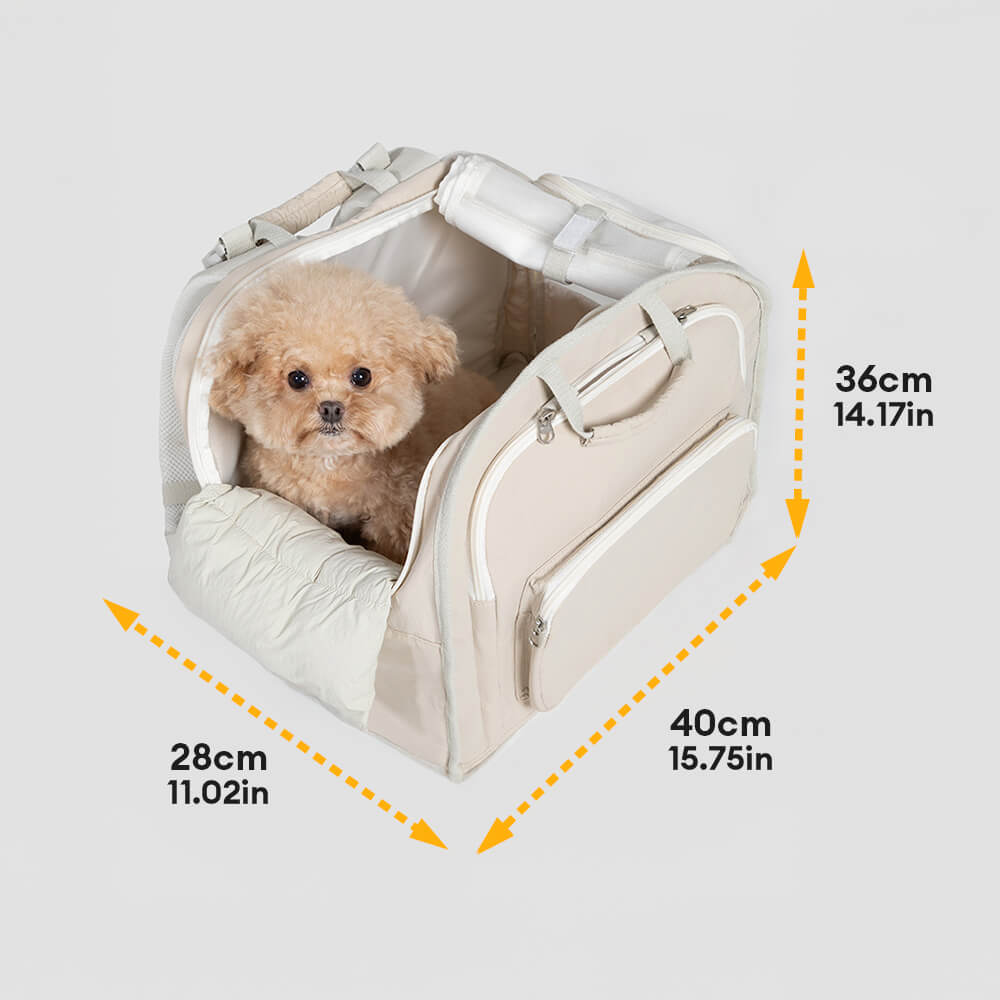 Outdoor Large Capacity Breathable Waterproof Pet Carrier Backpack