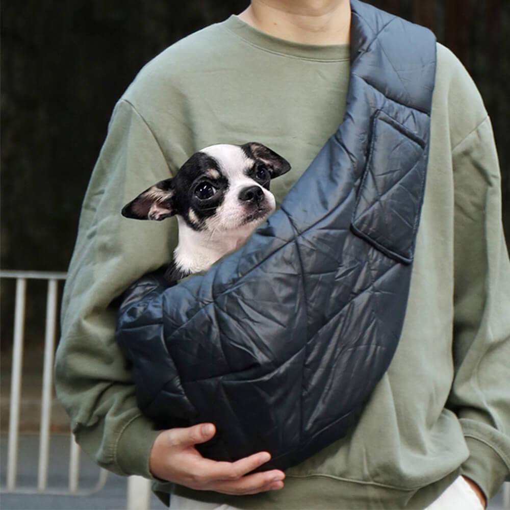 Borsa da trasporto per cani e gatti all'aperto, sicura, comoda, morbida e calda