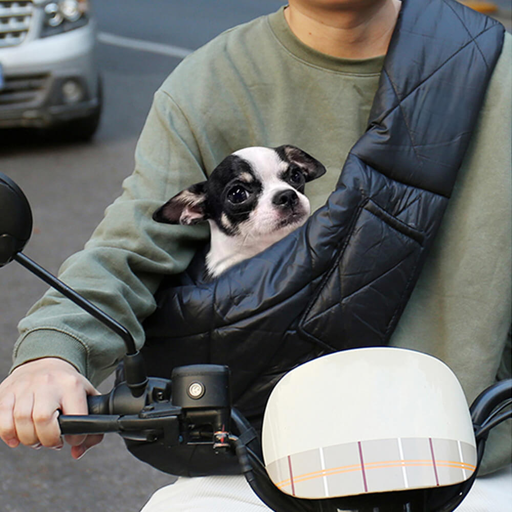 Borsa da trasporto per cani e gatti all'aperto, sicura, comoda, morbida e calda