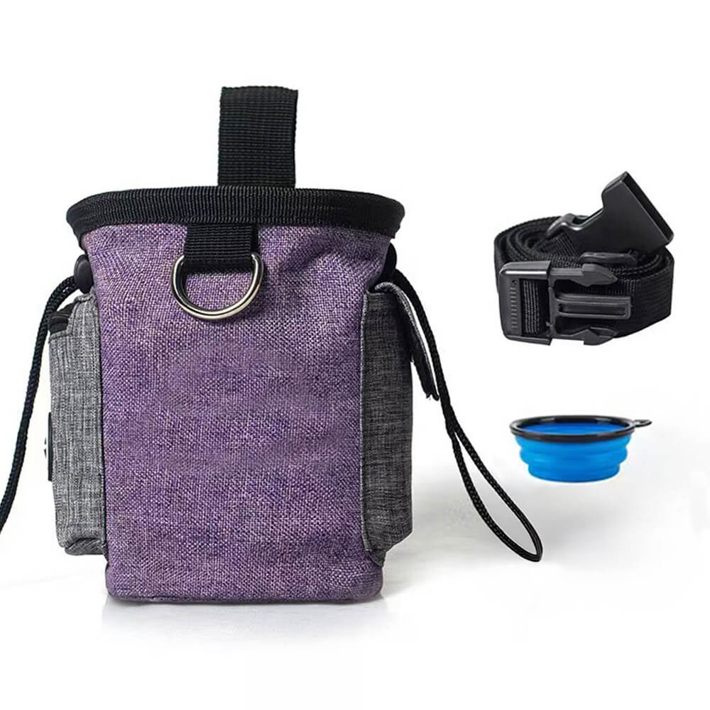 Waterproof Multifunctional Dog Walking Waist Bag With Storage