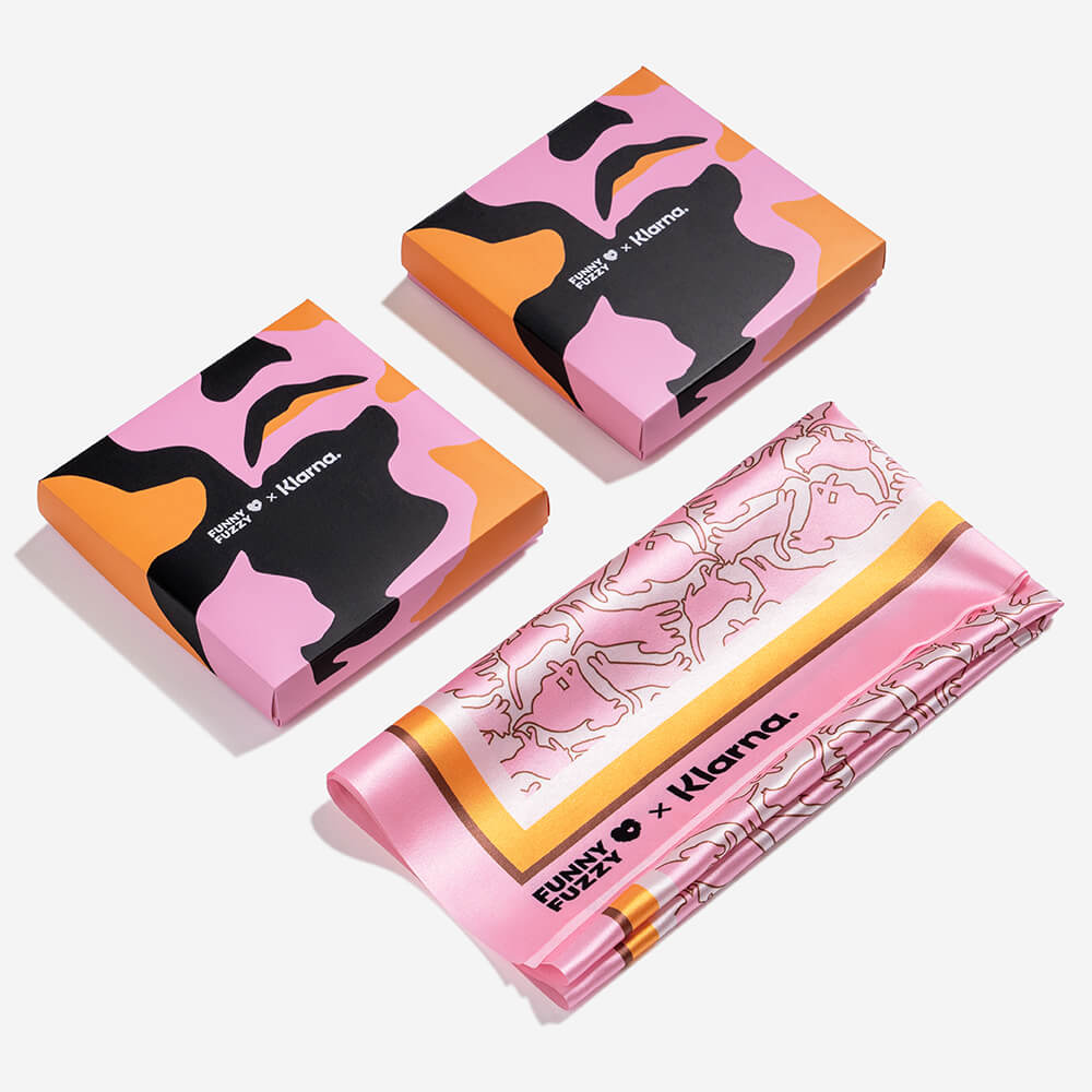 FUNNYFUZZY X Klarna Scarf per animali e umani