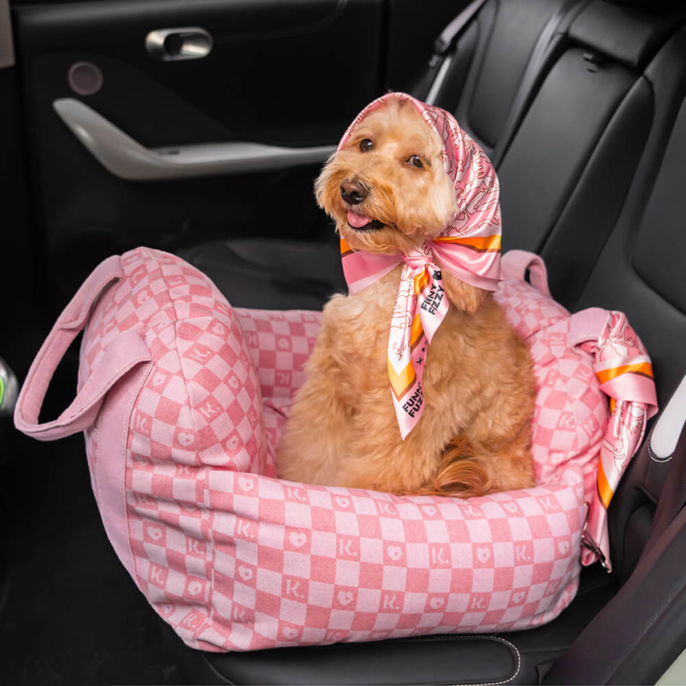 FUNNYFUZZY X Klarna Viaggio Sicuro Letto per Cani di Grande Taglia da Auto