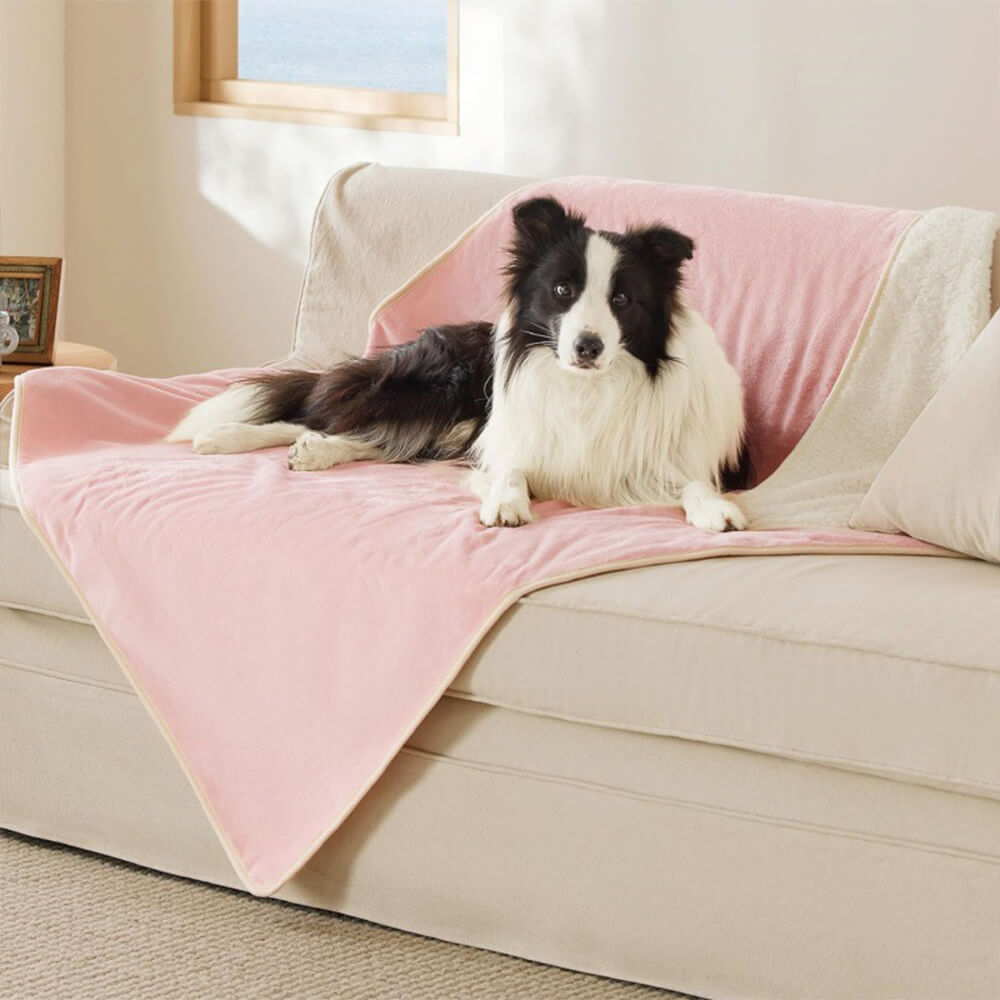 Plaid per animali in pile reversibile, accogliente e protettivo