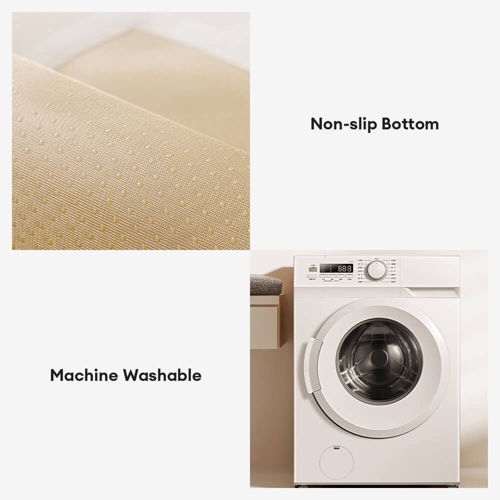 Copertura per divano in tessuto chenille minimalista antiscivolo con design resistente ai graffi dei gatti.