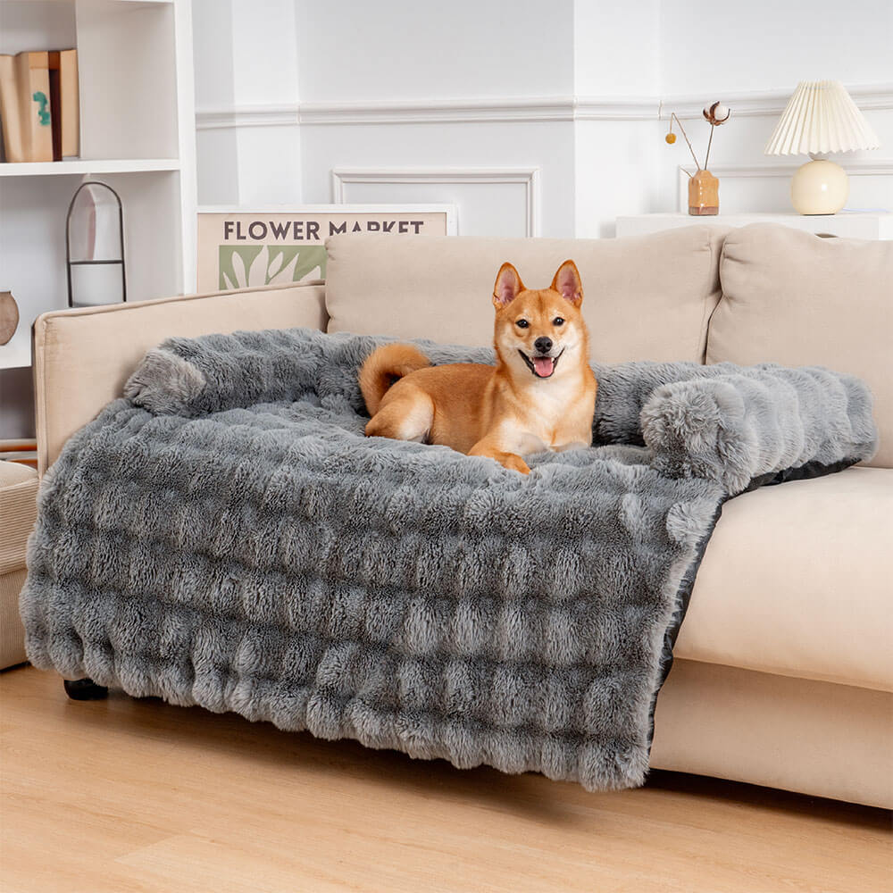 Tappetino per animali domestici soffice e calmante per divano letto per cani