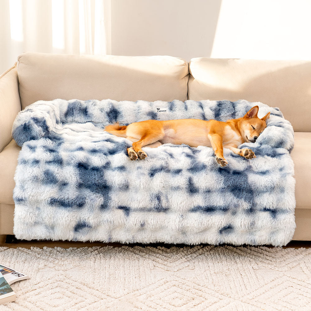Tappetino per animali domestici soffice e calmante per divano letto per cani