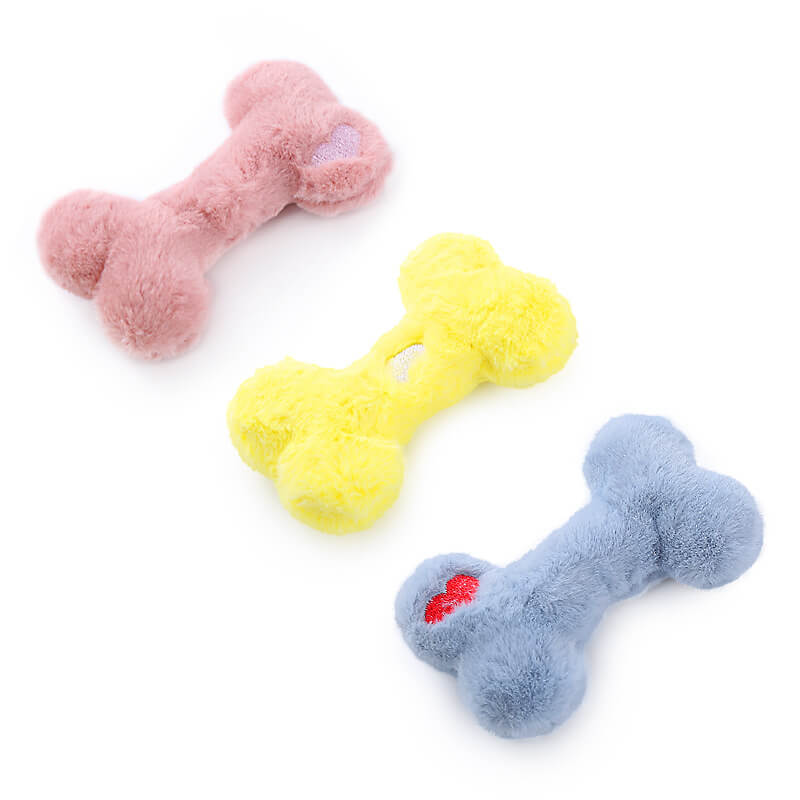 Gioco per cani in peluche squittente Funny Bone