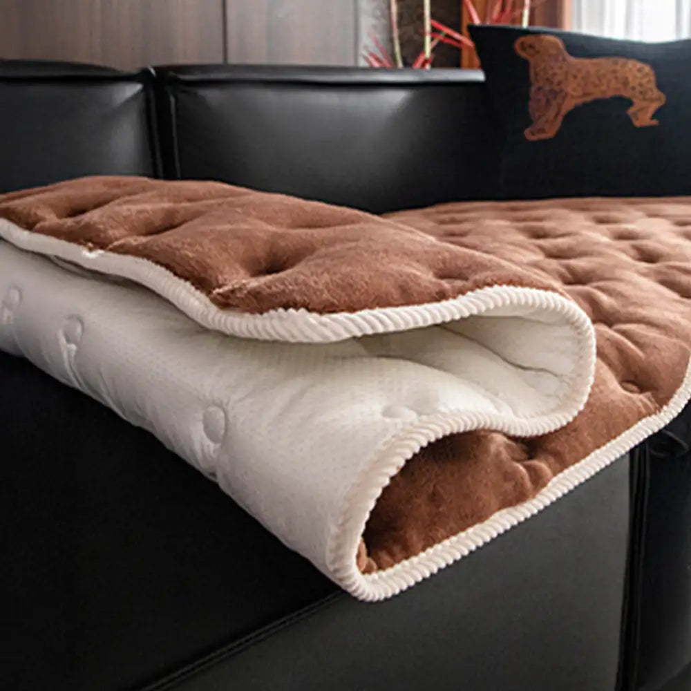 Copertura Antiscivolo per Divano in Pelle Vintage