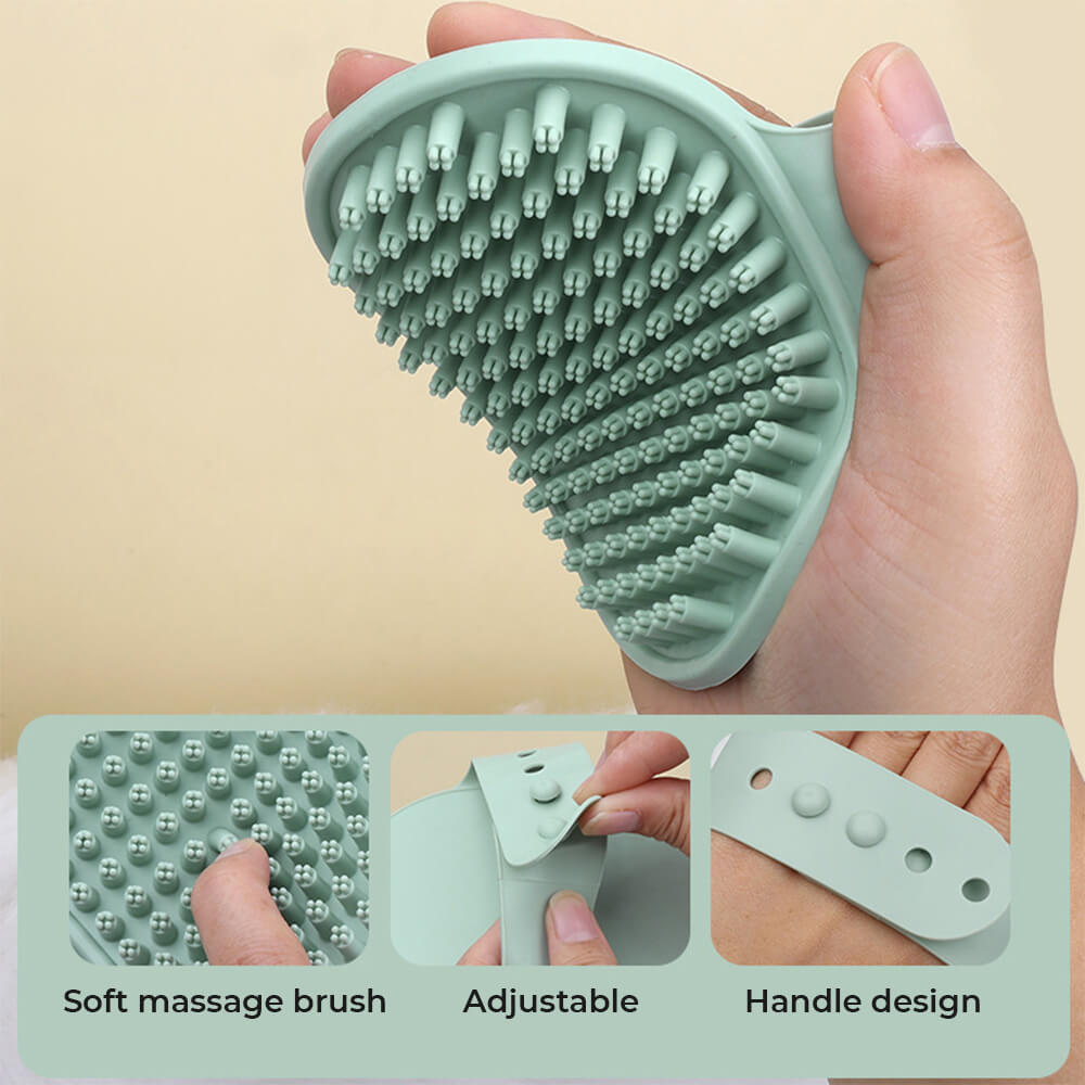 Set completo per la cura e la rimozione del pelo in eccesso per animali domestici.