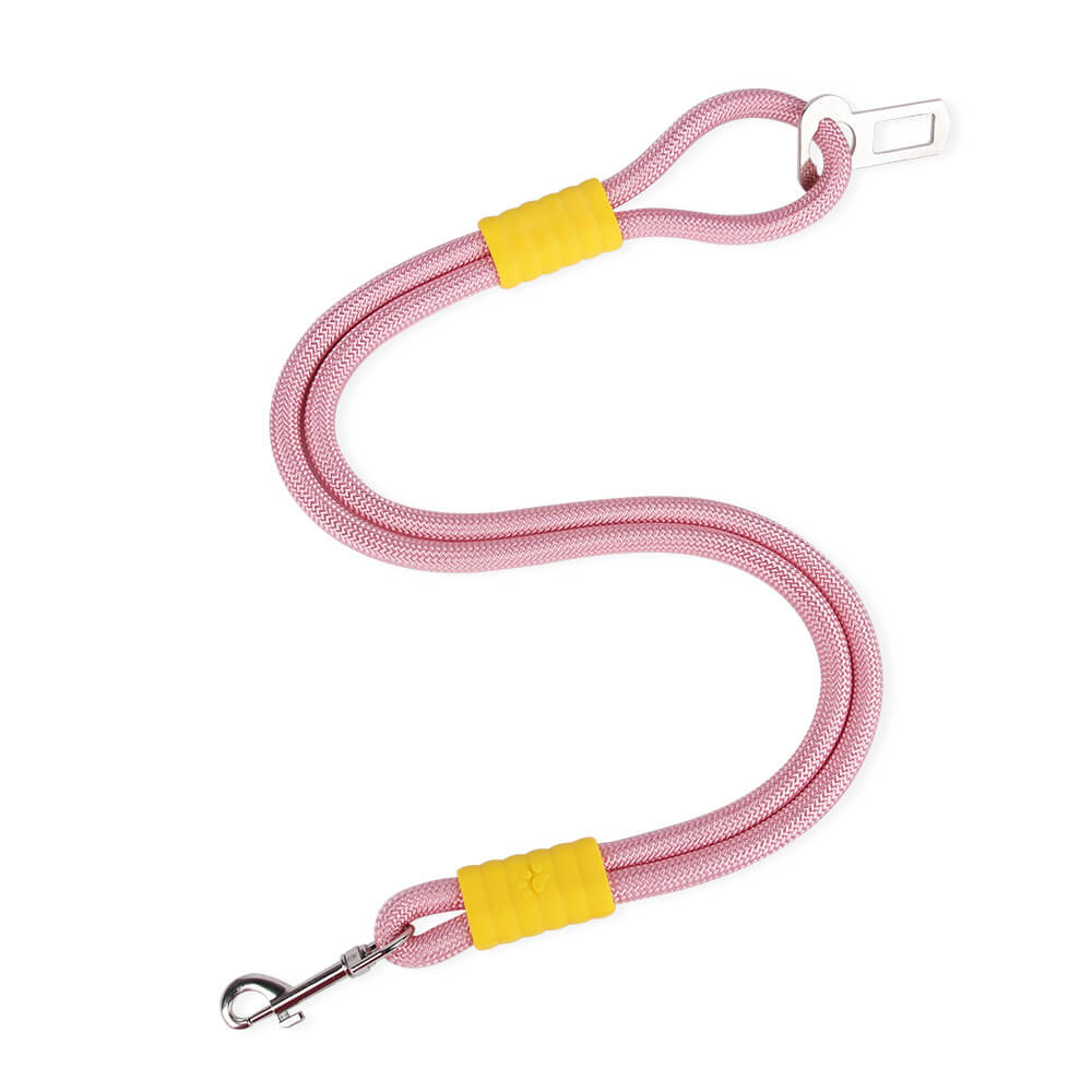 Cintura di sicurezza per cani in nylon anti-tiraggio per seggiolino auto