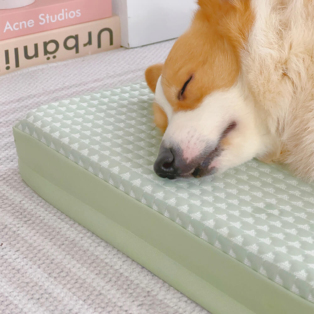 Arctic Breeze Ice Silk Cozy Resting Cooling Dog Bed