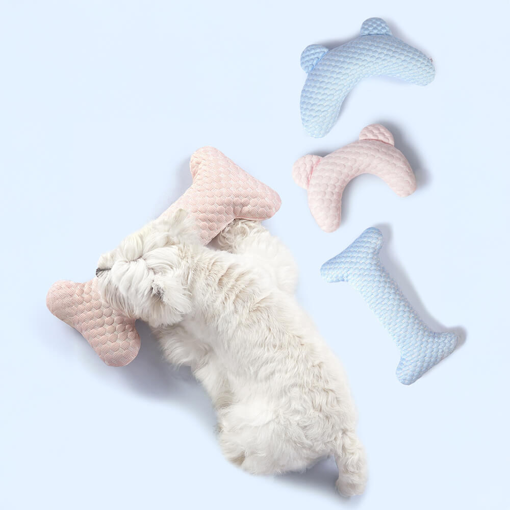 Bear Ear Shaped Cooling - Fiber Neck Support Washable Pet Pillow