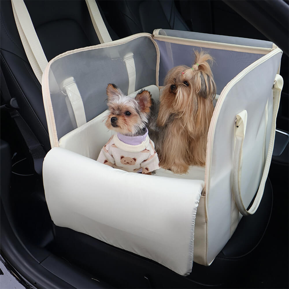 Sedile letto per cani da viaggio sicuro, multifunzionale e spazioso, traspirante, per cani di piccola taglia.