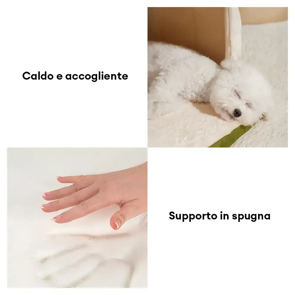 Caverna Calda e Profonda per Cani e Gatti in Stile Caverna