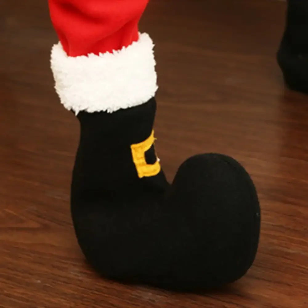 Coperture per le gambe delle sedie decorate a Natale