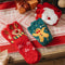 Christmas Santa Claus Buffes de punto de punto para mascota y propietario