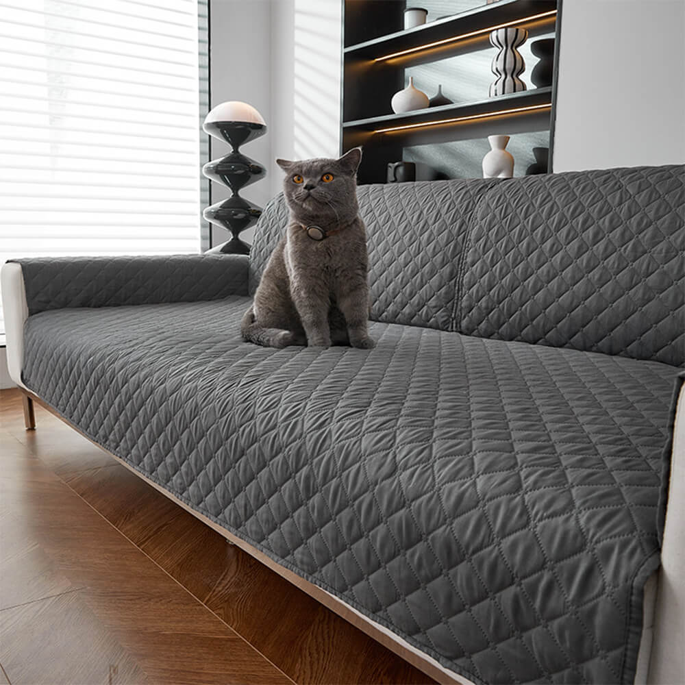 Copertura per divano classica, durevole, impermeabile e antiscivolo per animali domestici