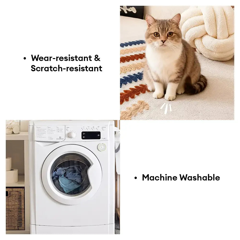 Copertura per divano in peluche anti-graffio colorato bloccato