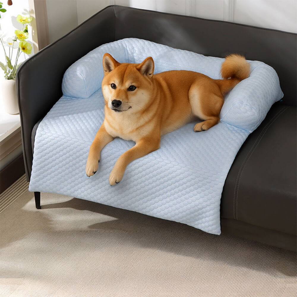 Copertura per divano per gatti e cani 2 in 1 grande e rimovibile con raffreddamento