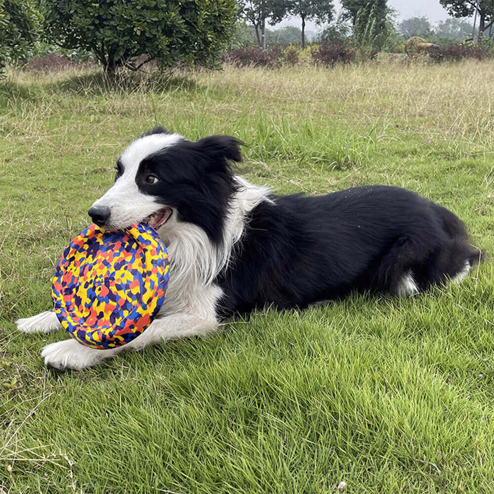 Giocattolo per cani in camo durevole, corda resistente al morso, serie di giocattoli galleggianti per acqua
