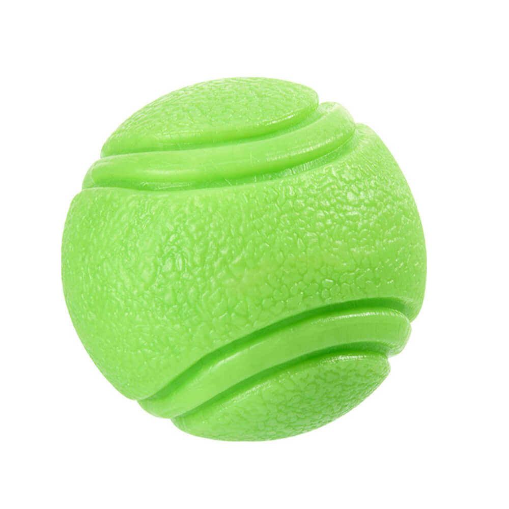 Giocattolo elastico squeezy a forma di pallone galleggiante per cani, giocattolo da masticare