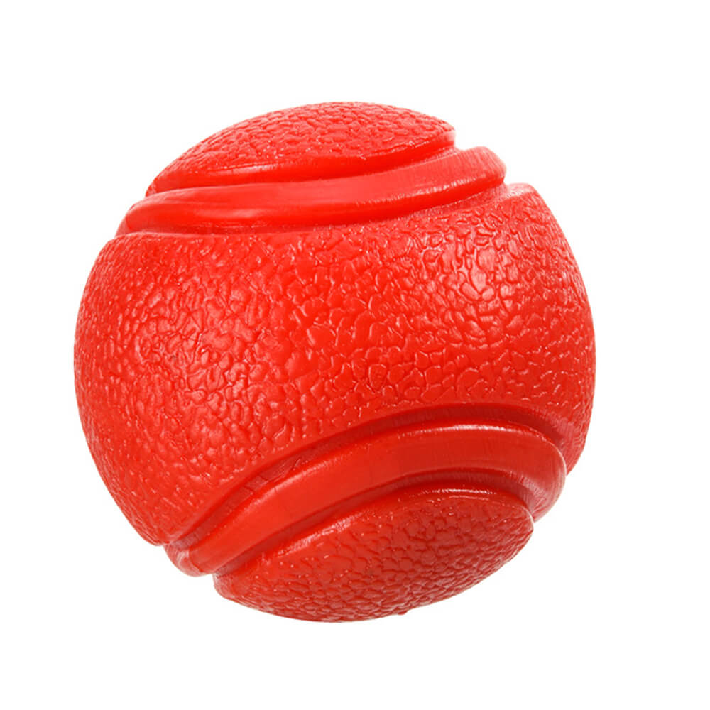 Giocattolo elastico squeezy a forma di pallone galleggiante per cani, giocattolo da masticare