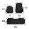 Set di sedile per auto traspirante in maglia traspirante deluxe set completo