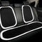 Set di sedile per auto traspirante in maglia traspirante deluxe set completo