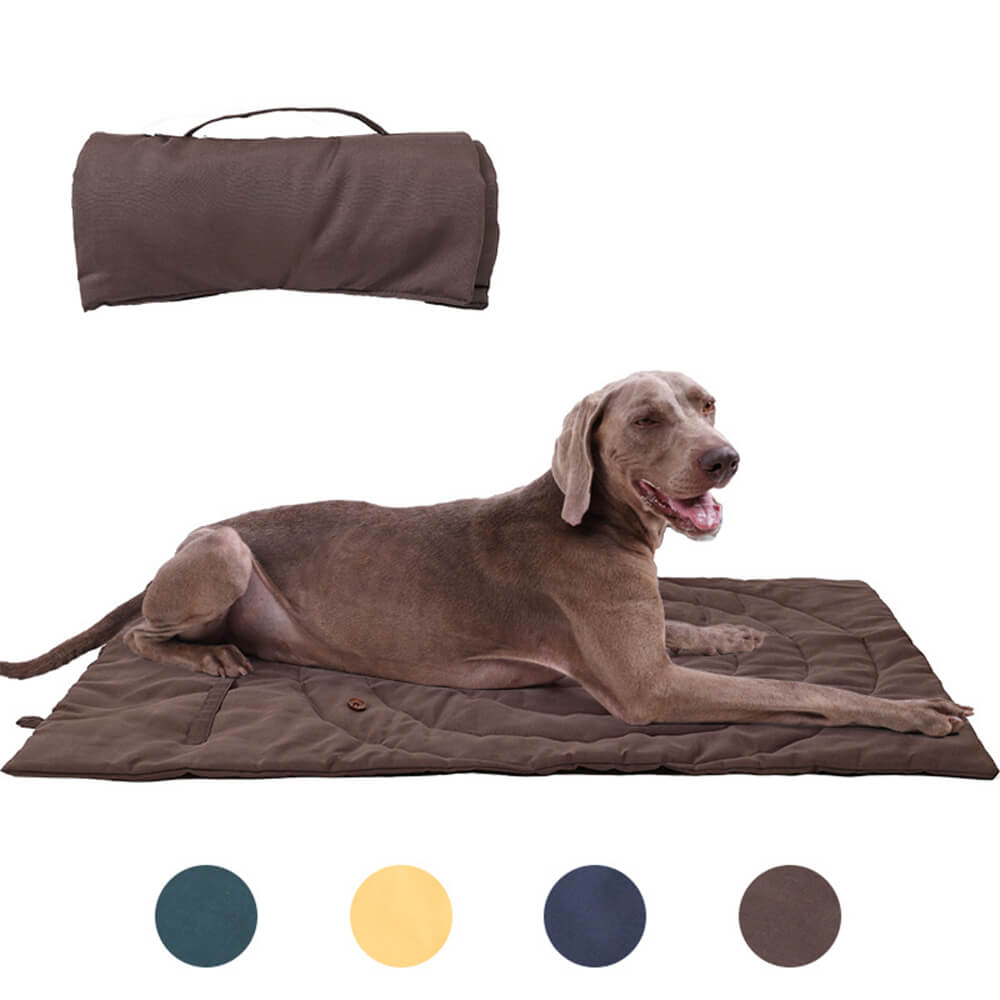 Copertura per seggiolino auto pieghevole, impermeabile e portatile per cani, Materassino da campeggio per cani.