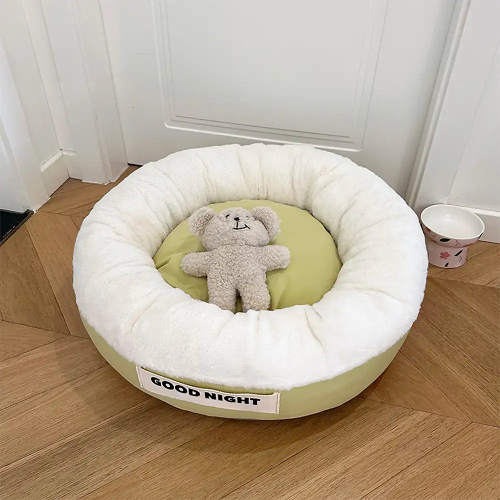 Buonanotte Letto per Cani Calmante Profondamente Con Orsetto Giochi