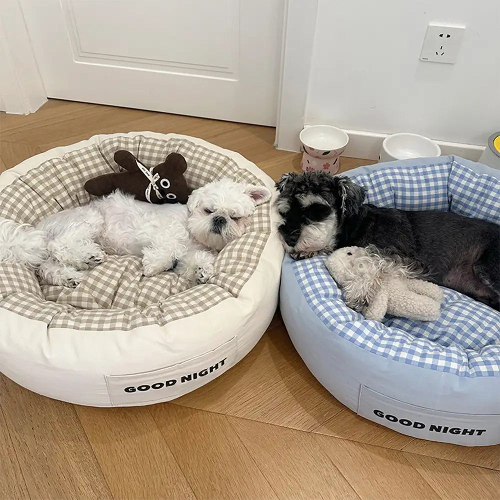 Buonanotte Letto per Cani Calmante Profondamente Con Orsetto Giochi