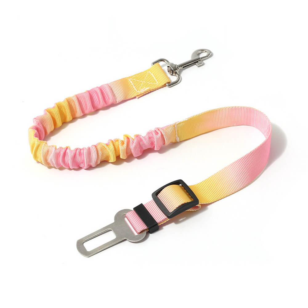 Cintura di Sicurezza per Animali Domestici con Assorbimento degli Urti Elastico a Gradiente
