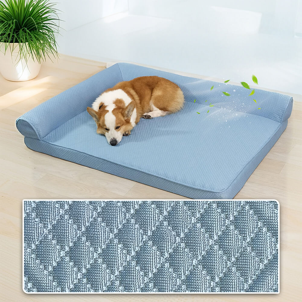 Letto ortopedico per cani grande, traspirante, non scivoloso