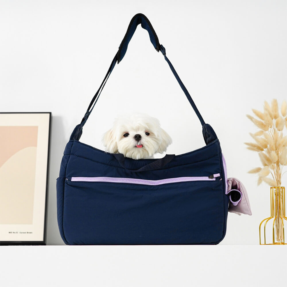 Borsa da viaggio morbida e portatile per cani e gatti di grandi dimensioni