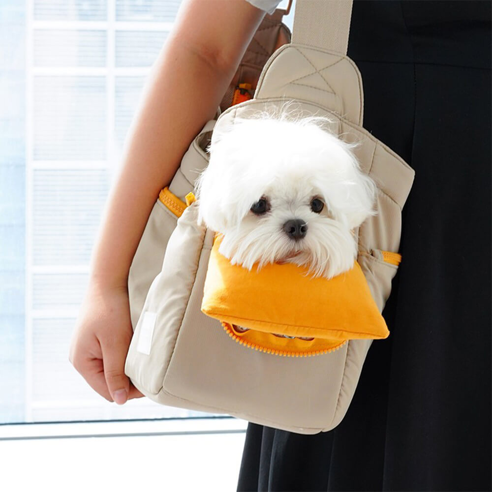 Borsa da viaggio morbida e portatile per cani e gatti di grandi dimensioni