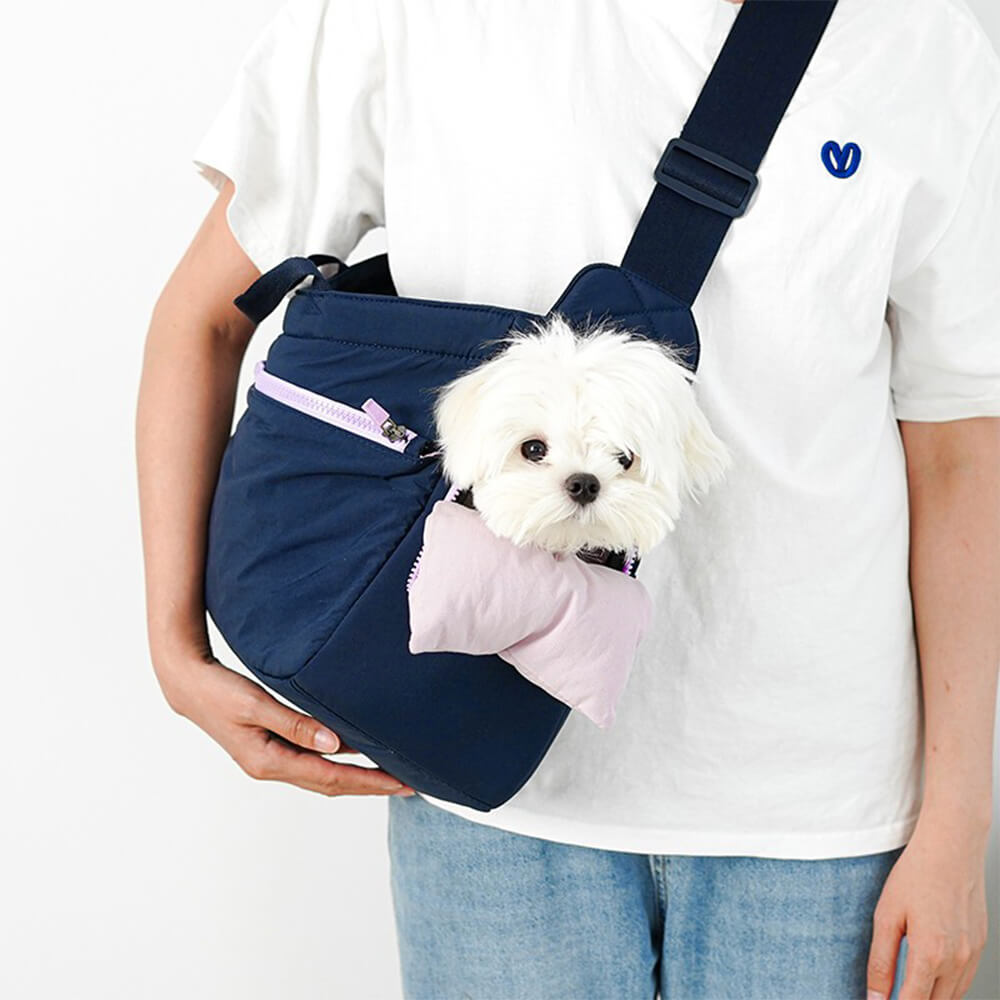 Borsa da viaggio morbida e portatile per cani e gatti di grandi dimensioni
