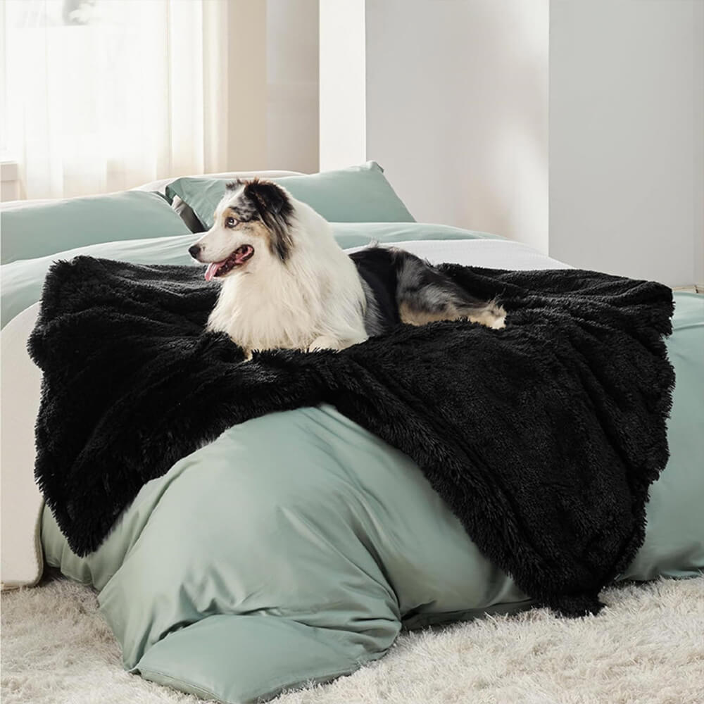 Coperta per cani domestici di lusso, impermeabile, in pile, calda e multiuso.