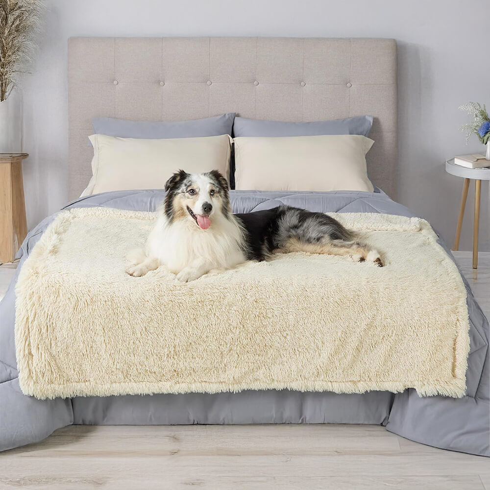 Coperta per cani domestici di lusso, impermeabile, in pile, calda e multiuso.
