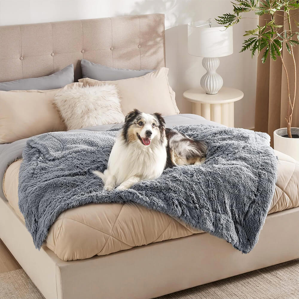 Coperta per cani domestici di lusso, impermeabile, in pile, calda e multiuso.