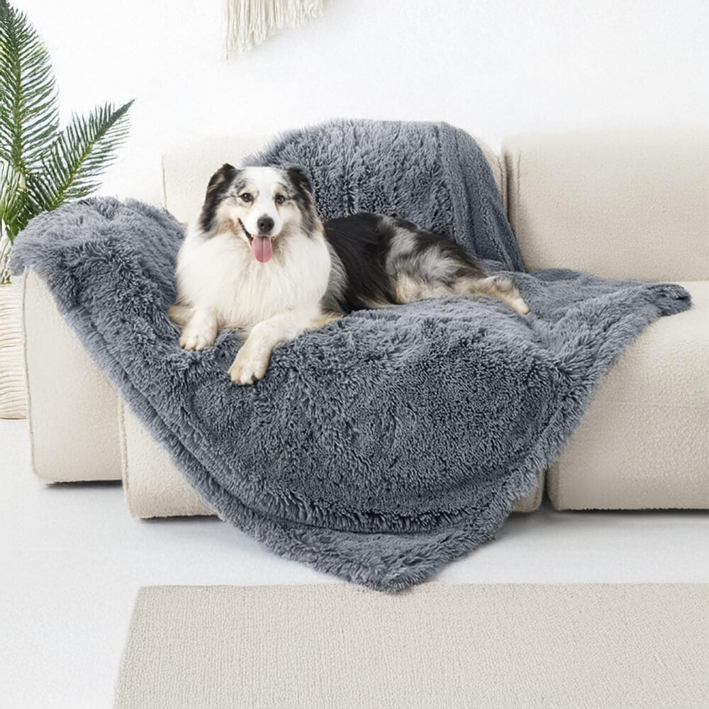 Lussuosa coperta per cani da casa multiuso calda in peluche impermeabile