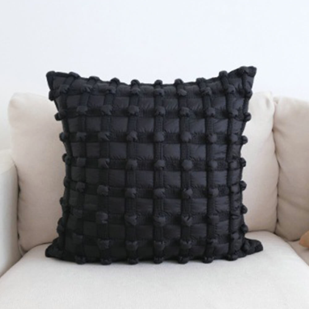 Cuscino lombare decorativo a scacchi di moda di lusso per divano domestico