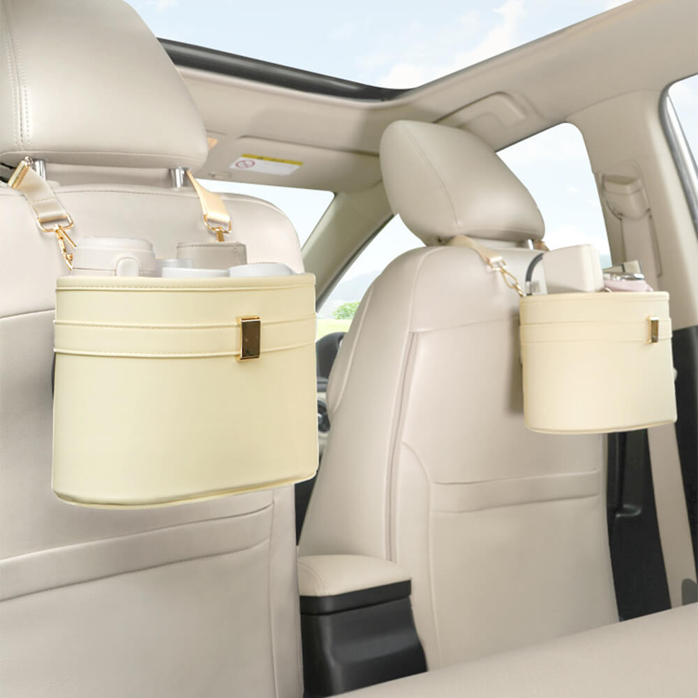 Organizer da viaggio multifunzionale per sedili posteriori dell'auto borsa di stoccaggio appesa