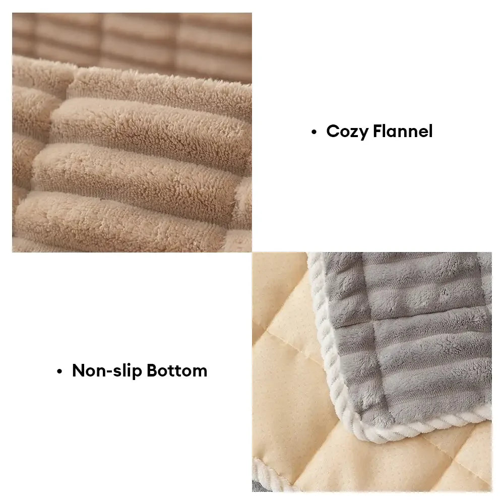 Copertura per divano in flanella accogliente One-Piece, antiscivolo