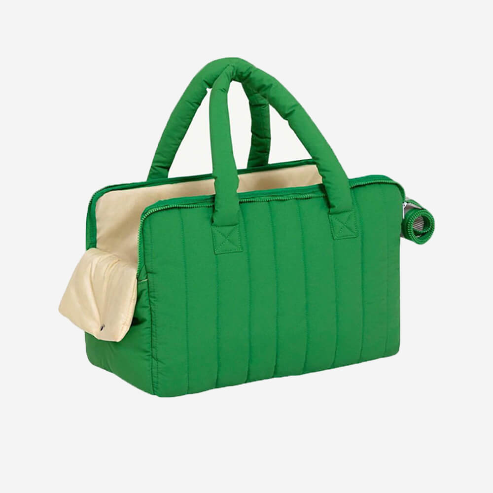 Borsa per il trasporto di cani e gatti in nylon leggero e traspirante, portatile.