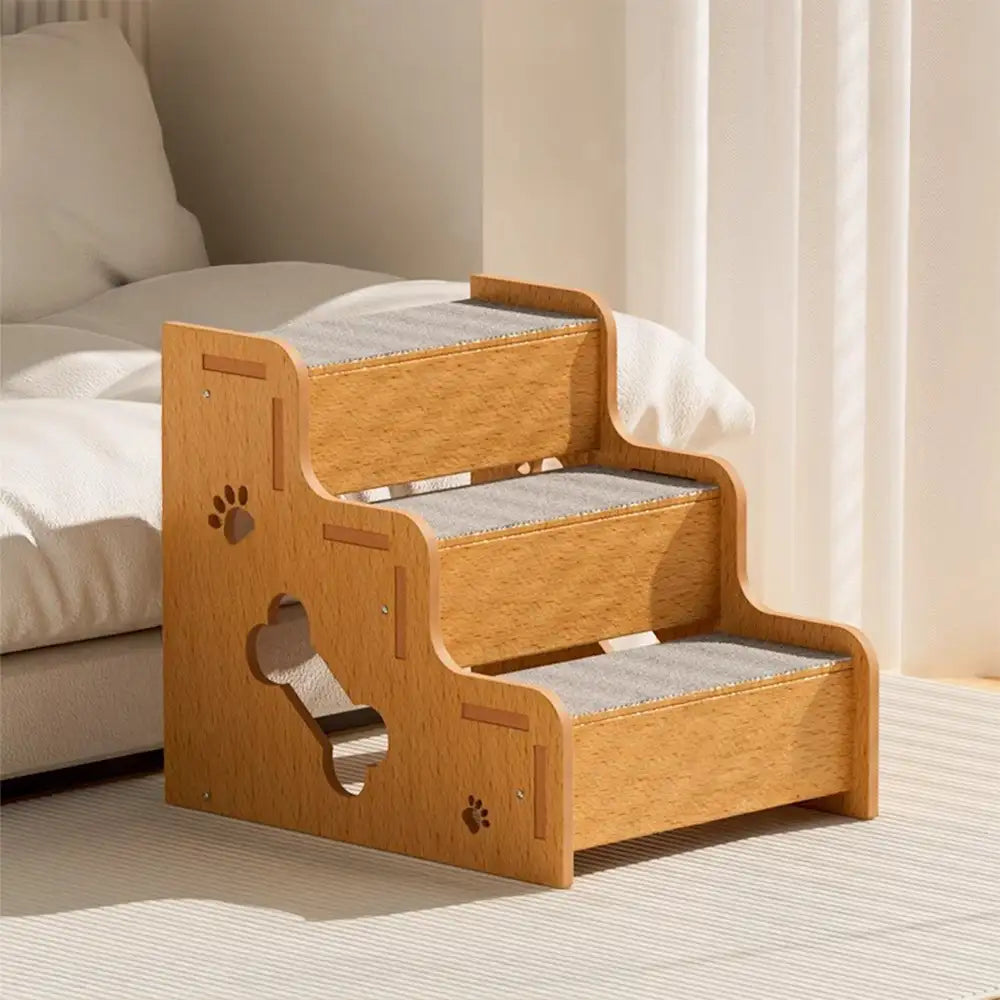 Rampa per cani in legno sicura, robusta e antiscivolo